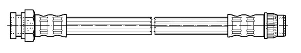 Jarruletku (Taka-akseli, vasen, Taka-akseli, oikea)  art. 27049